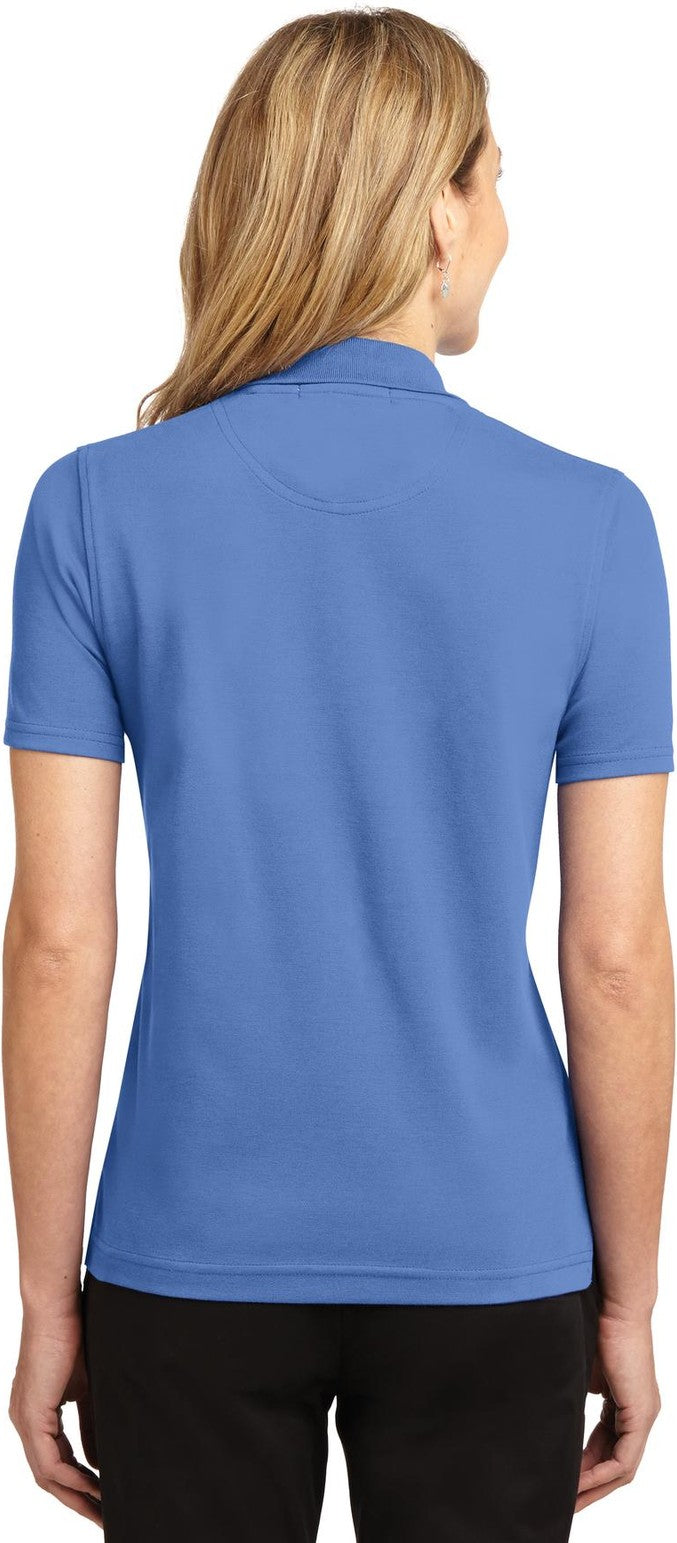 Riviera Blue Port Authority Women's Rapid Dry Polo. L455
