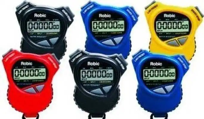 Robic 1000w Dual Stopwatch / Countdown - 6 Color Assortment - Multi-colored
