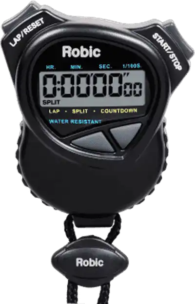 Robic 1000w Dual Stopwatch / Countdown - Black