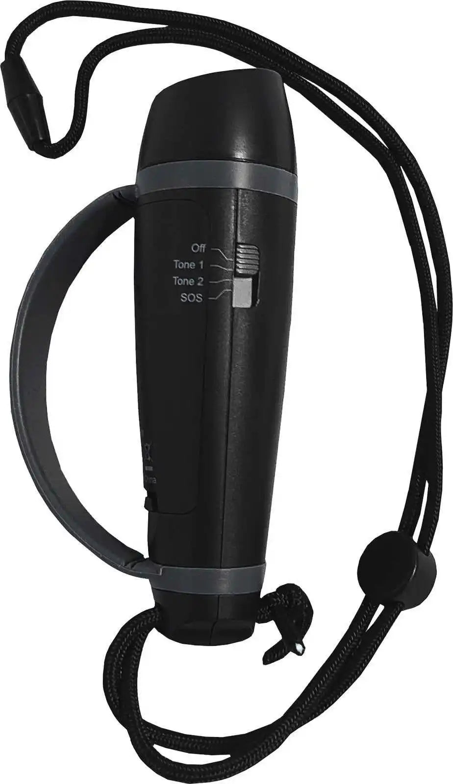 Robic M619 Three Tone Electronic Whistle - Black