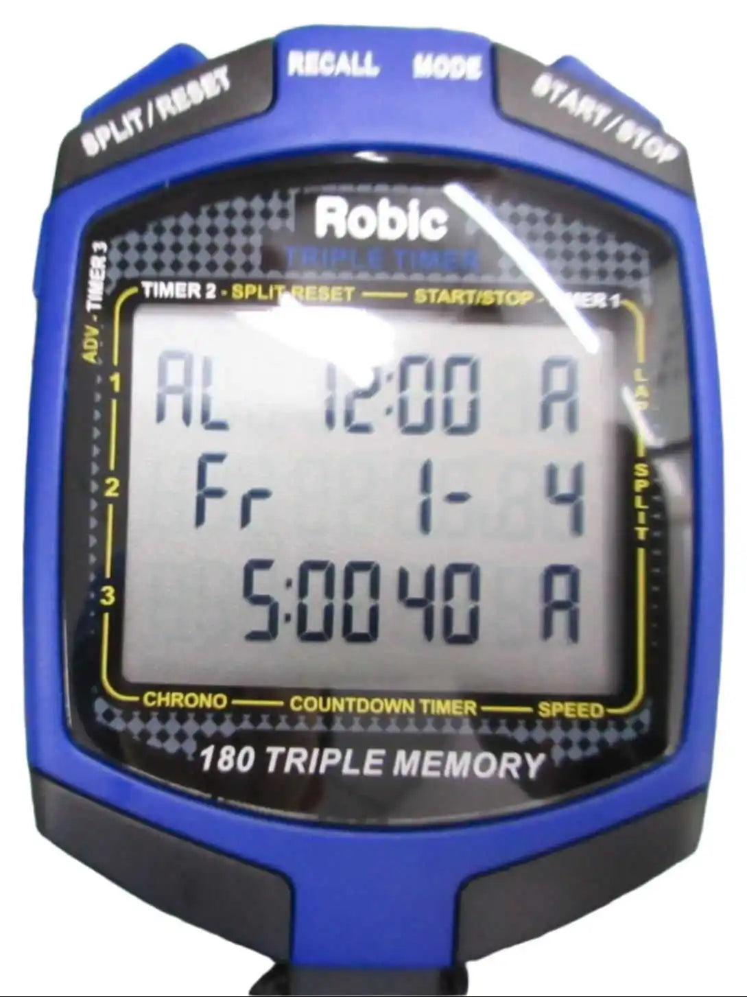 Robic Sc-899 Triple Timer - Blue