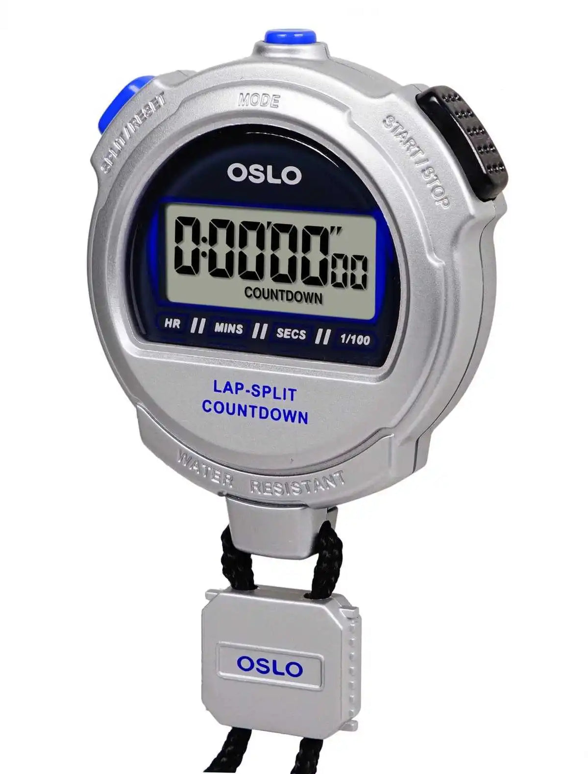 Robic Silver 2.0 Twin Stopwatch with Countdown Timer - Light Gray