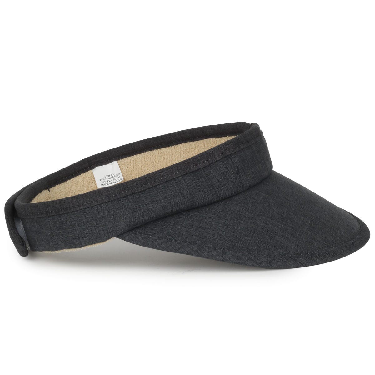 Legendary Headwear ROBIN Ladies Fit Ultra Light Visor - Charcoal