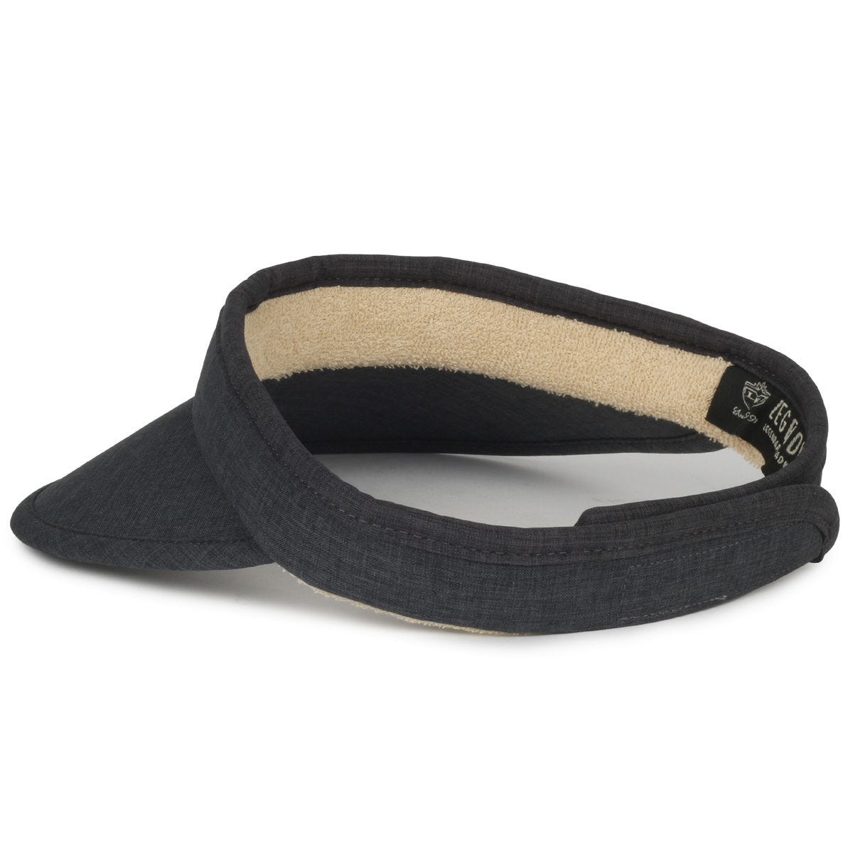 Legendary Headwear ROBIN Ladies Fit Ultra Light Visor - Charcoal