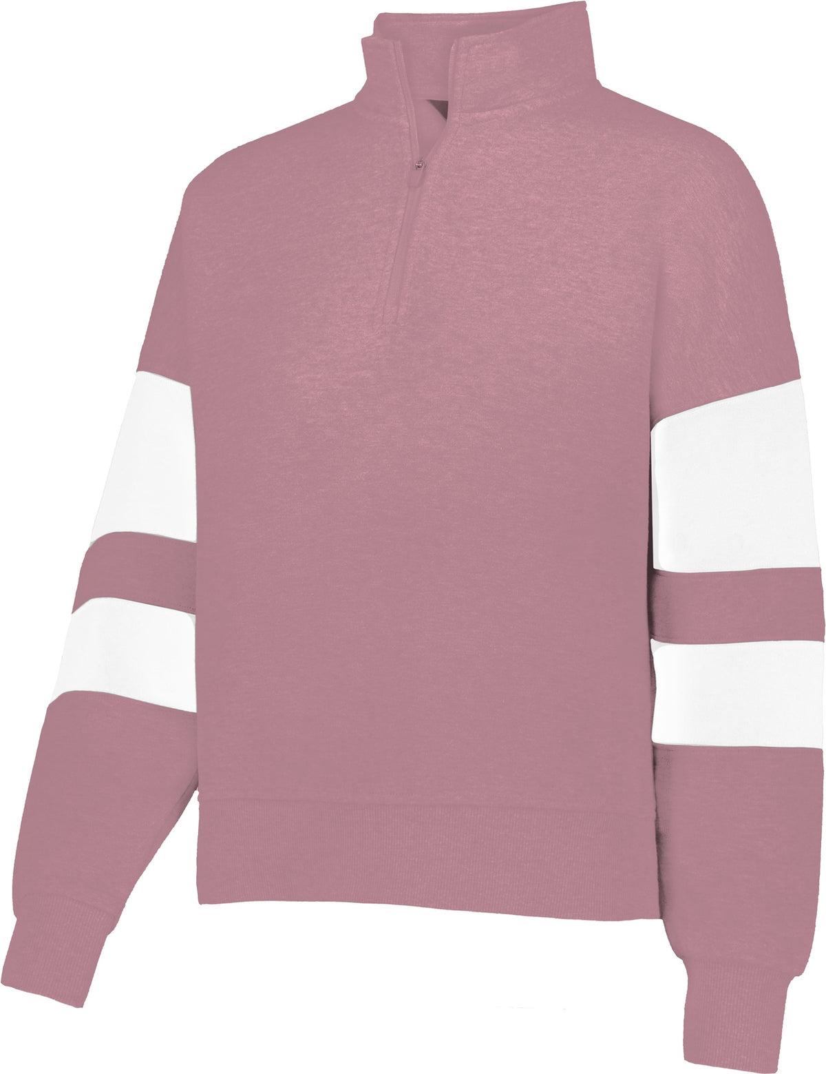 ROSEWOOD/WHITE JACKSON WAY LDS PULLOVER