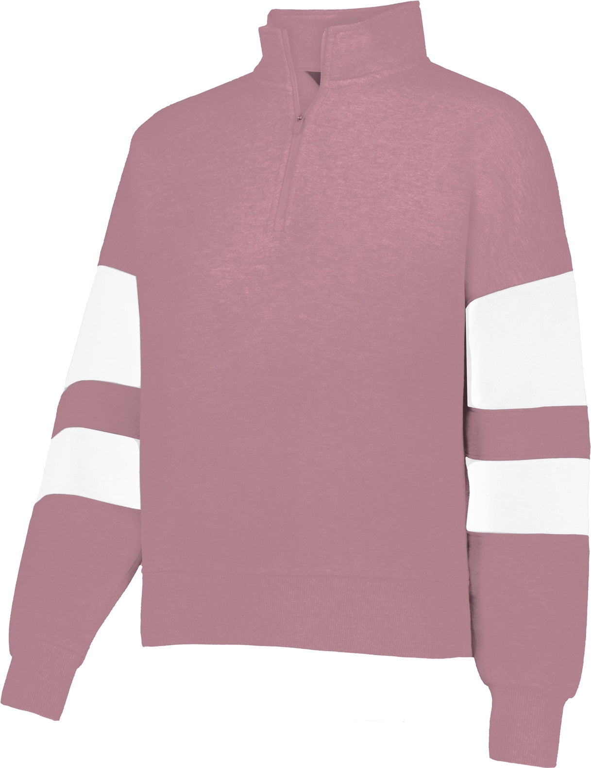 ROSEWOOD/WHITE JACKSON WAY LDS PULLOVER