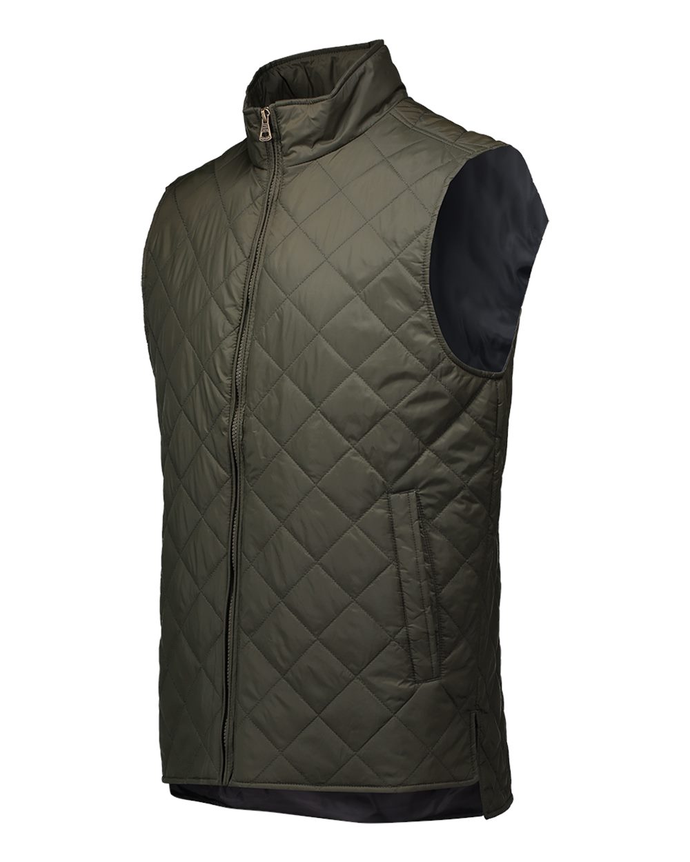 Rosin Vintage Diamond Quilted Vest - 207359