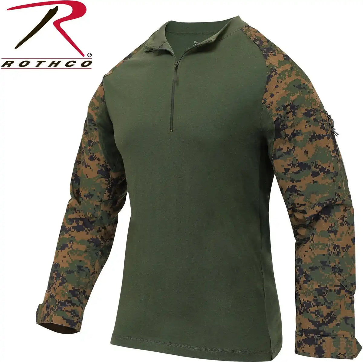 Rothco 1/4 Zip Tactical Airsoft Combat Shirt