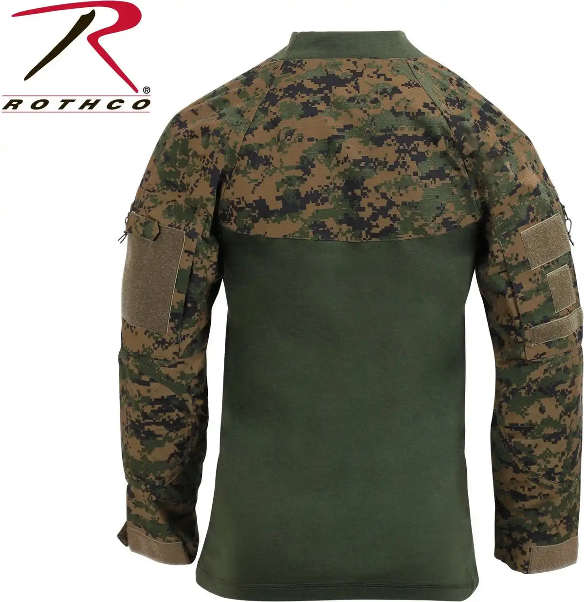 Rothco 1/4 Zip Tactical Airsoft Combat Shirt
