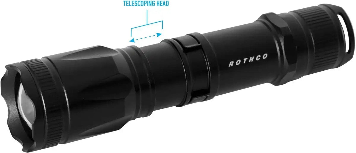 Rothco 10 Watt Cree Flashlight Black