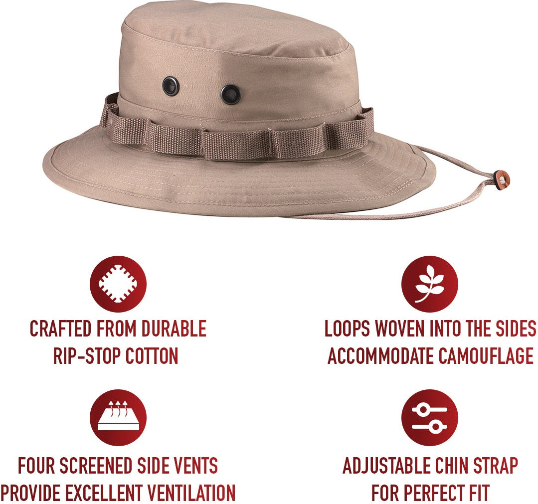 Rothco 100% Cotton Rip-stop Boonie Hat