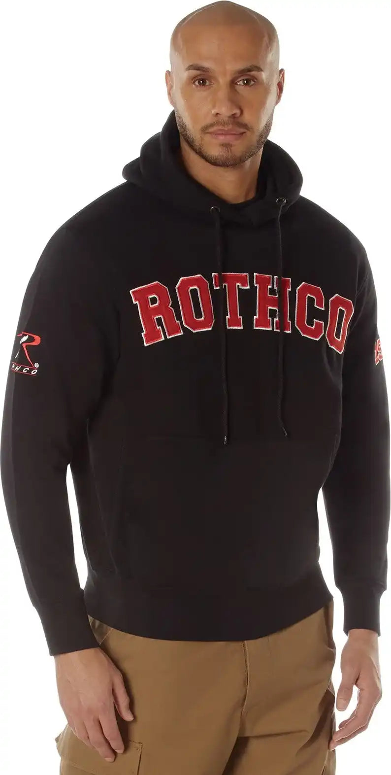 Rothco 1953 Embroidered Every Day Hoodie Black / s