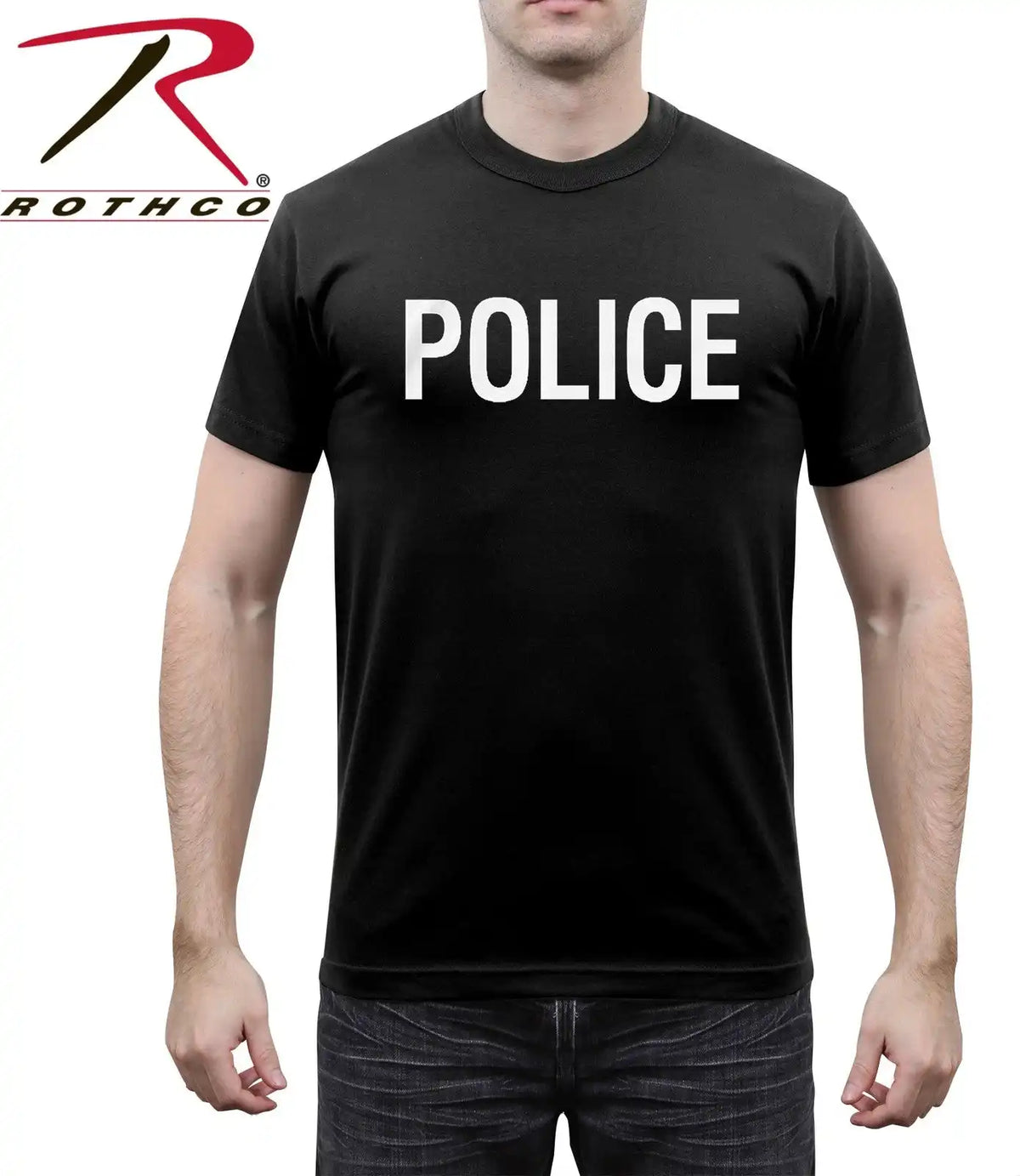 Rothco 2-sided Police T-shirt