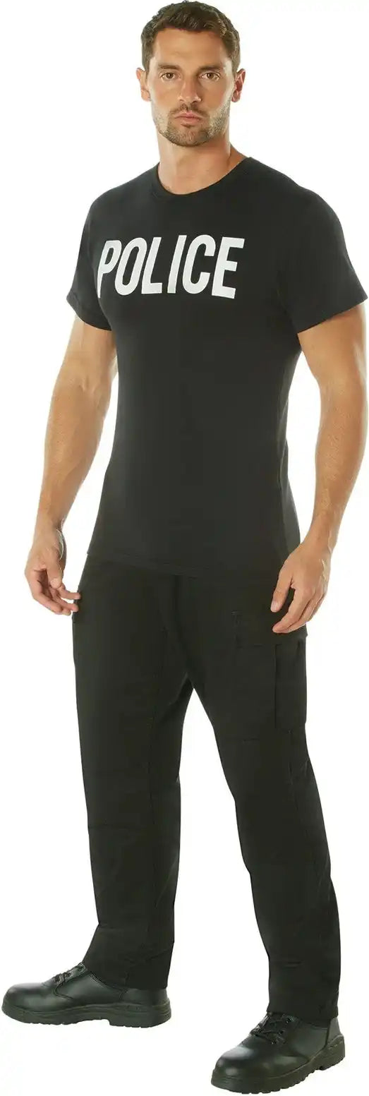 Rothco 2-sided Police T-shirt