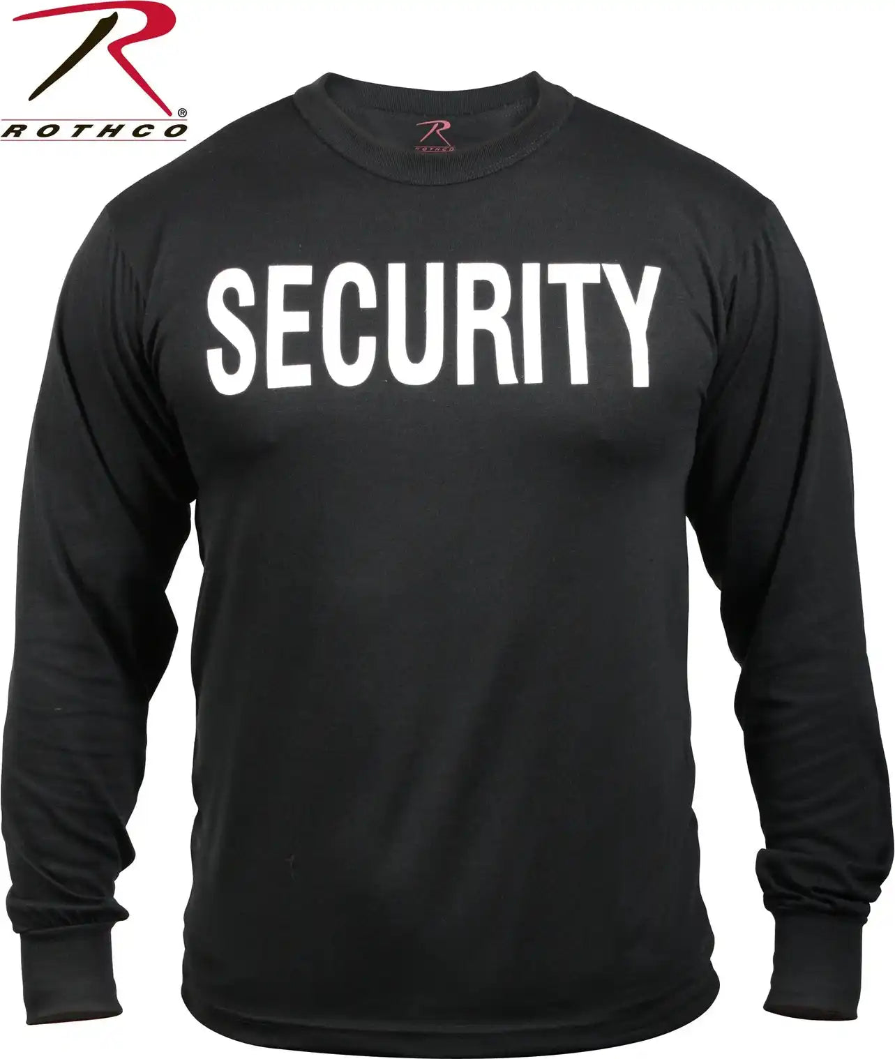 Rothco 2 Sided Security Long Sleeve t Shirt