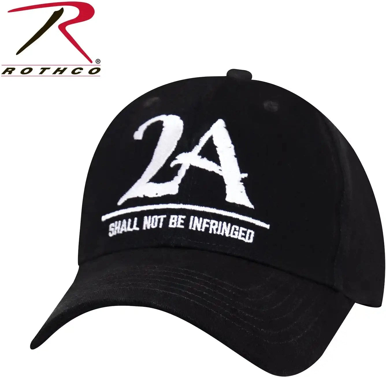 Rothco 2a ?Shall not be Infringed’ Low Profile Cap Black / one Size