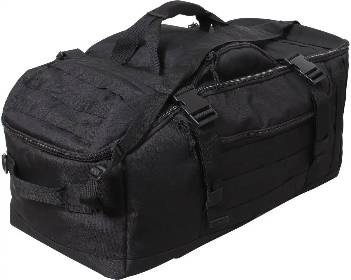 Rothco 3 in 1 Convertible Mission Bag Black
