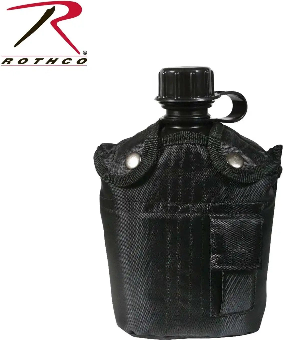 Rothco 3 Piece Canteen Kit with Cover &amp; Aluminum Cup Olive Drab