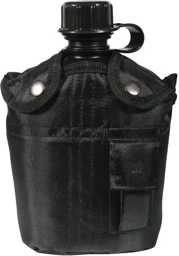 Rothco 3 Piece Canteen Kit with Cover &amp; Aluminum Cup Olive Drab