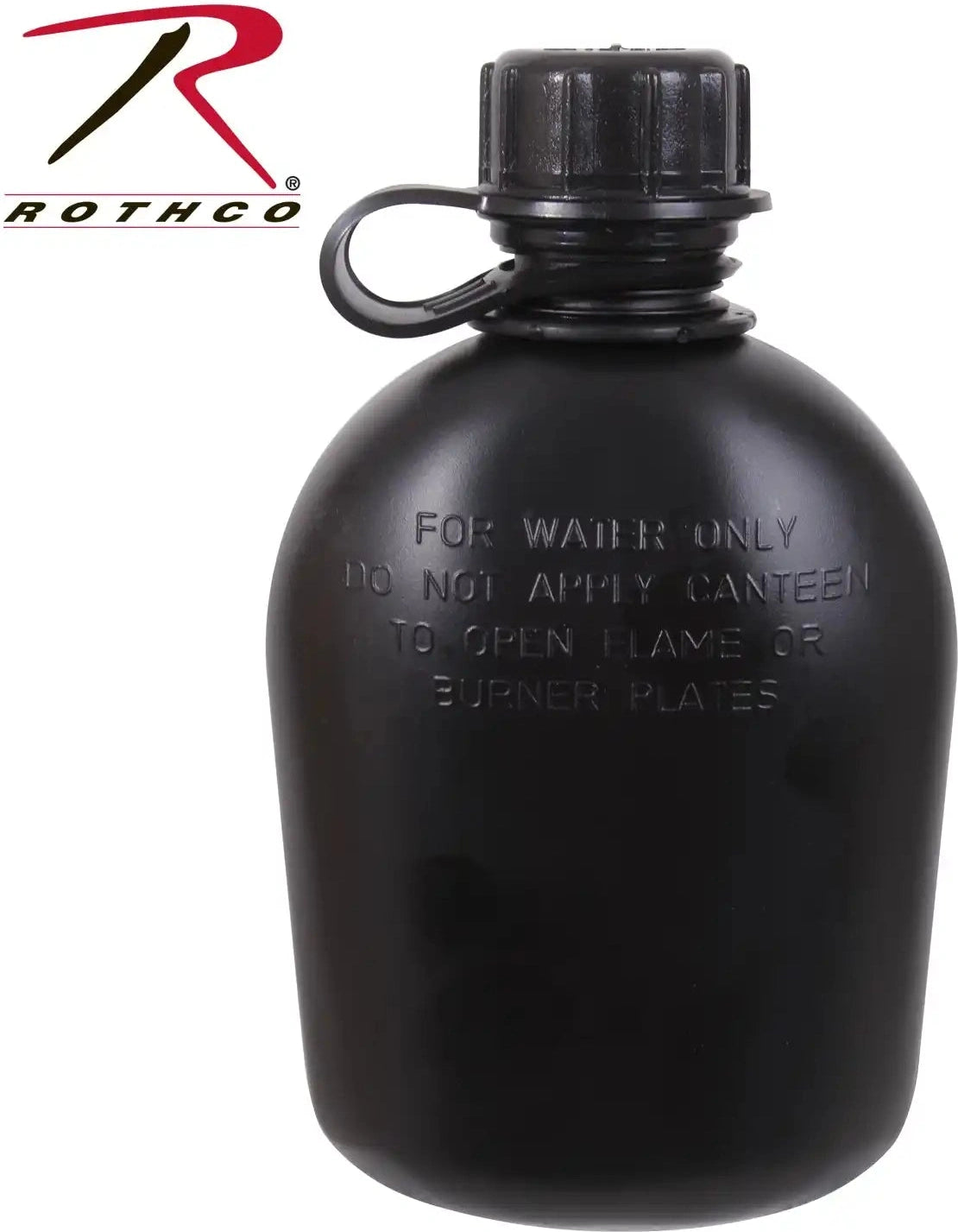 Rothco 3 Piece G.i. Plastic Canteen with Clip