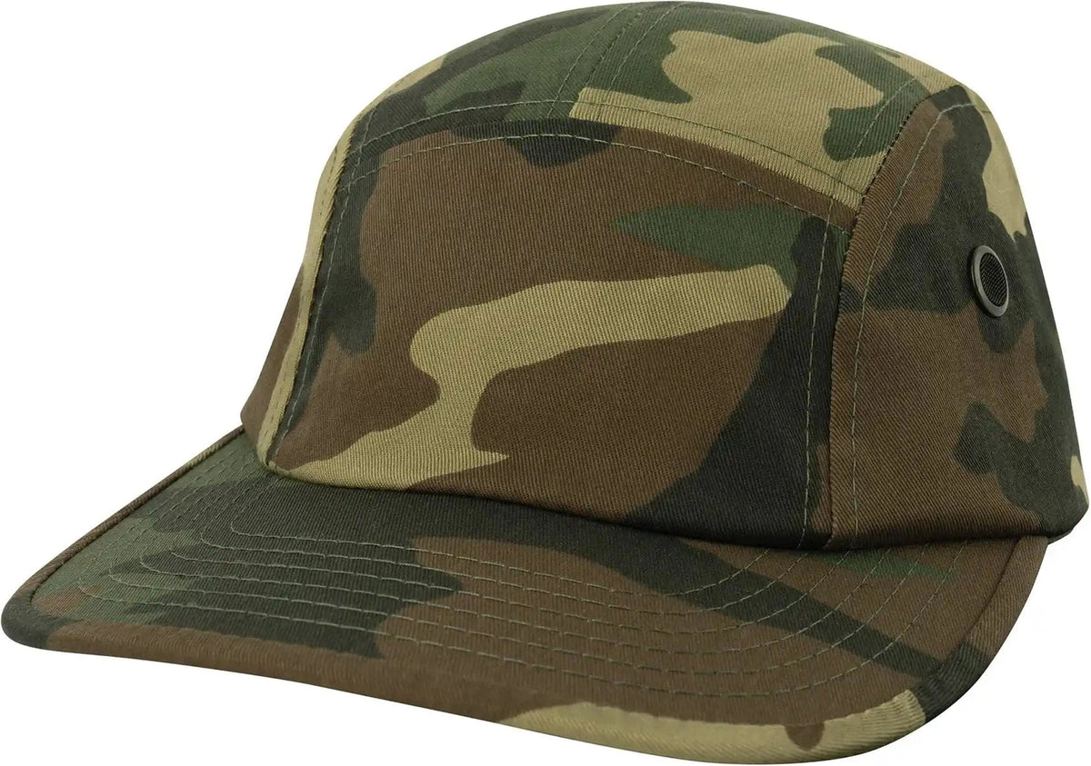 Rothco 5 Panel Street Cap Woodland Camo