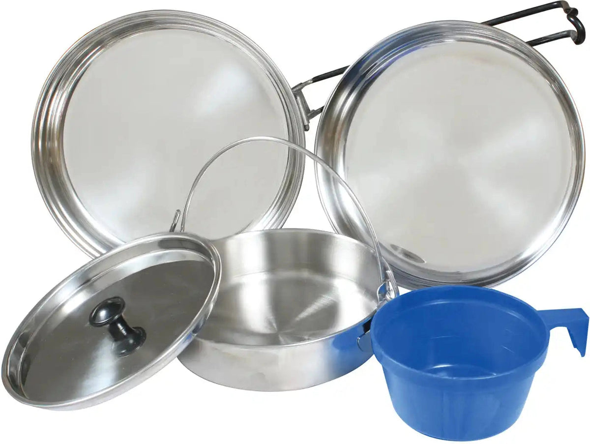 Rothco 5 Piece Stainless Steel Mess Kit