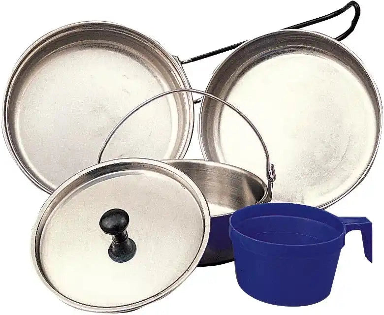 Rothco 5 Piece Stainless Steel Mess Kit