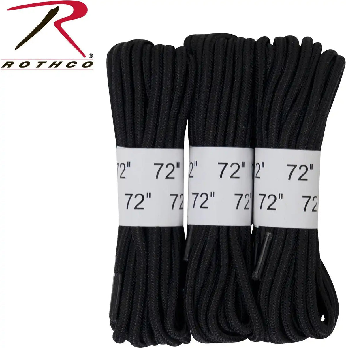 Rothco 72’’ Boot Laces 3 Pack