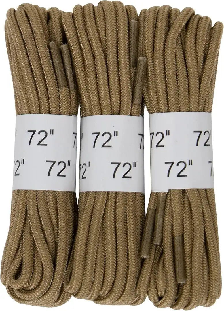 Rothco 72’’ Boot Laces 3 Pack
