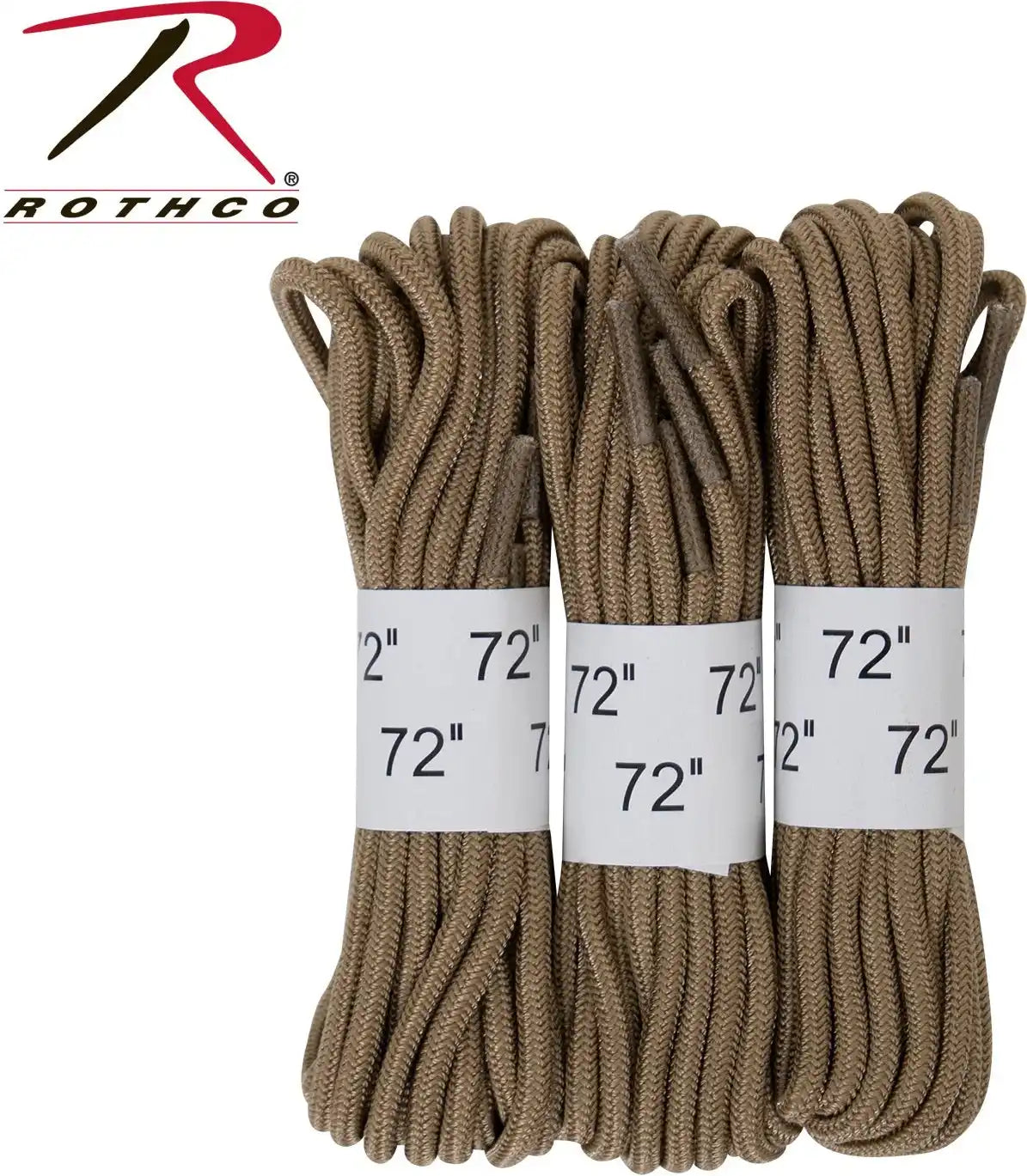 Rothco 72’’ Boot Laces 3 Pack