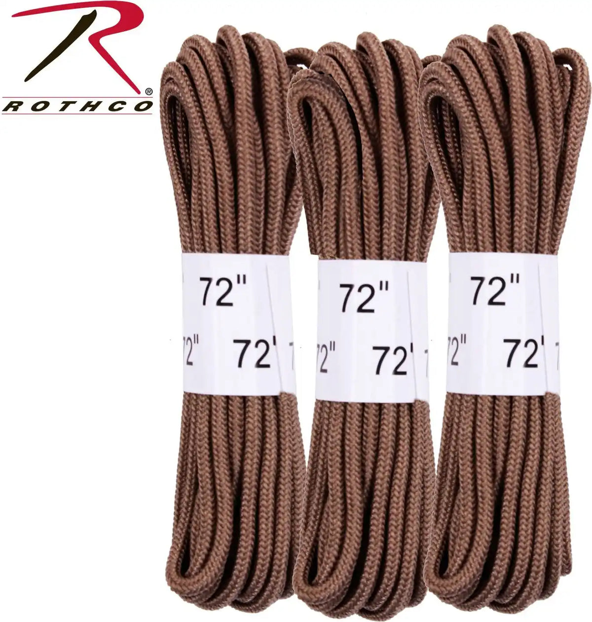 Rothco 72’’ Boot Laces 3 Pack