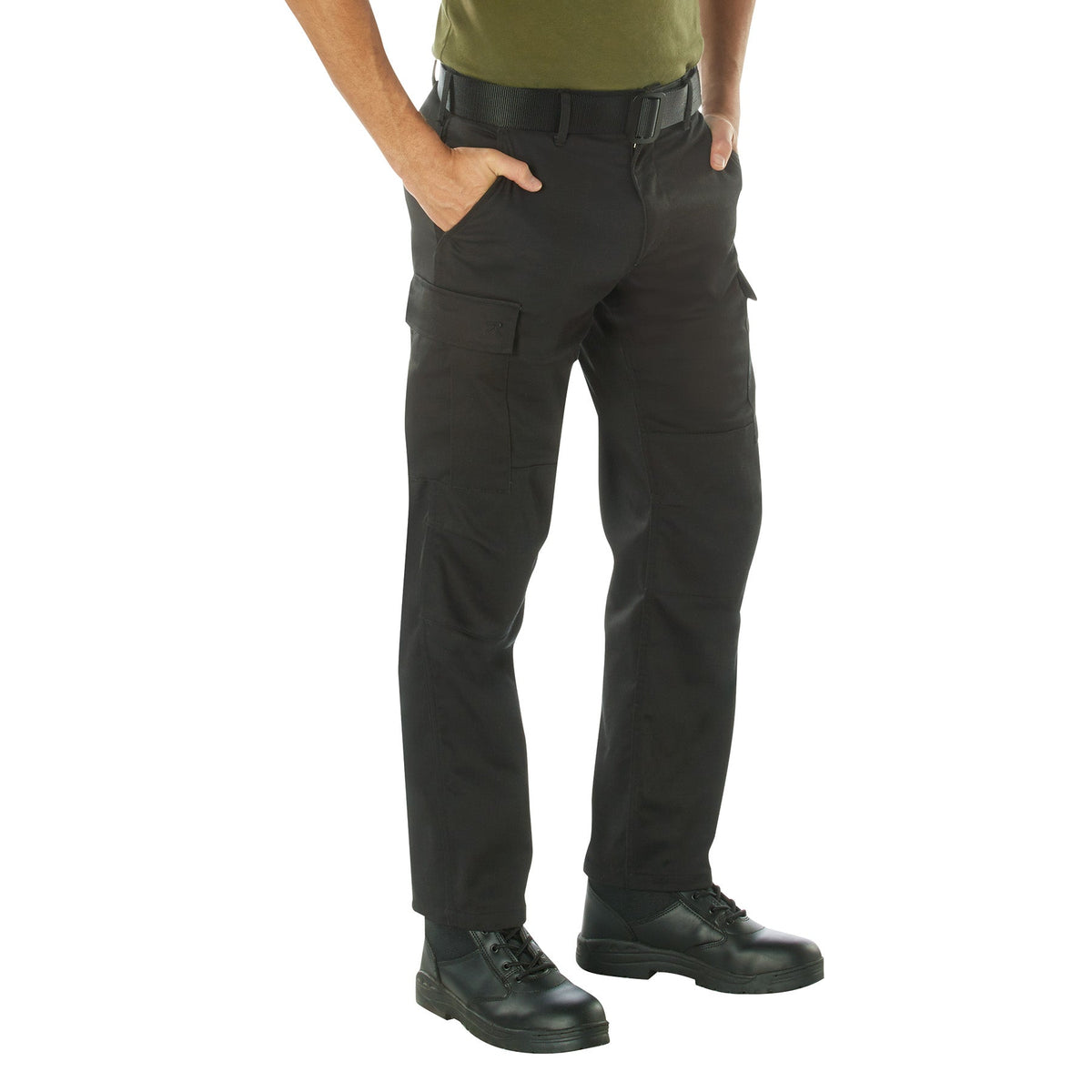 Rothco Active Flex Bdu Cargo Pants - Black / 36w x 30l