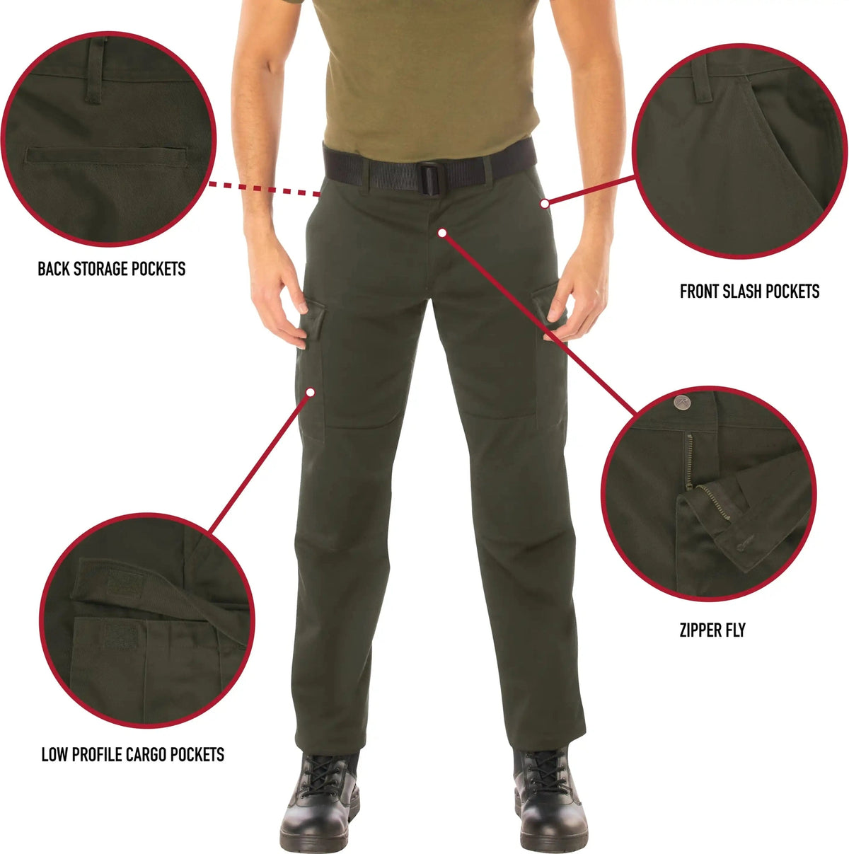 Rothco Active Flex Bdu Cargo Pants
