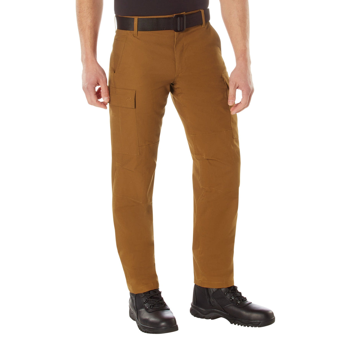 Rothco Active Flex Canvas Work Pant - Brown / 34w x 34l