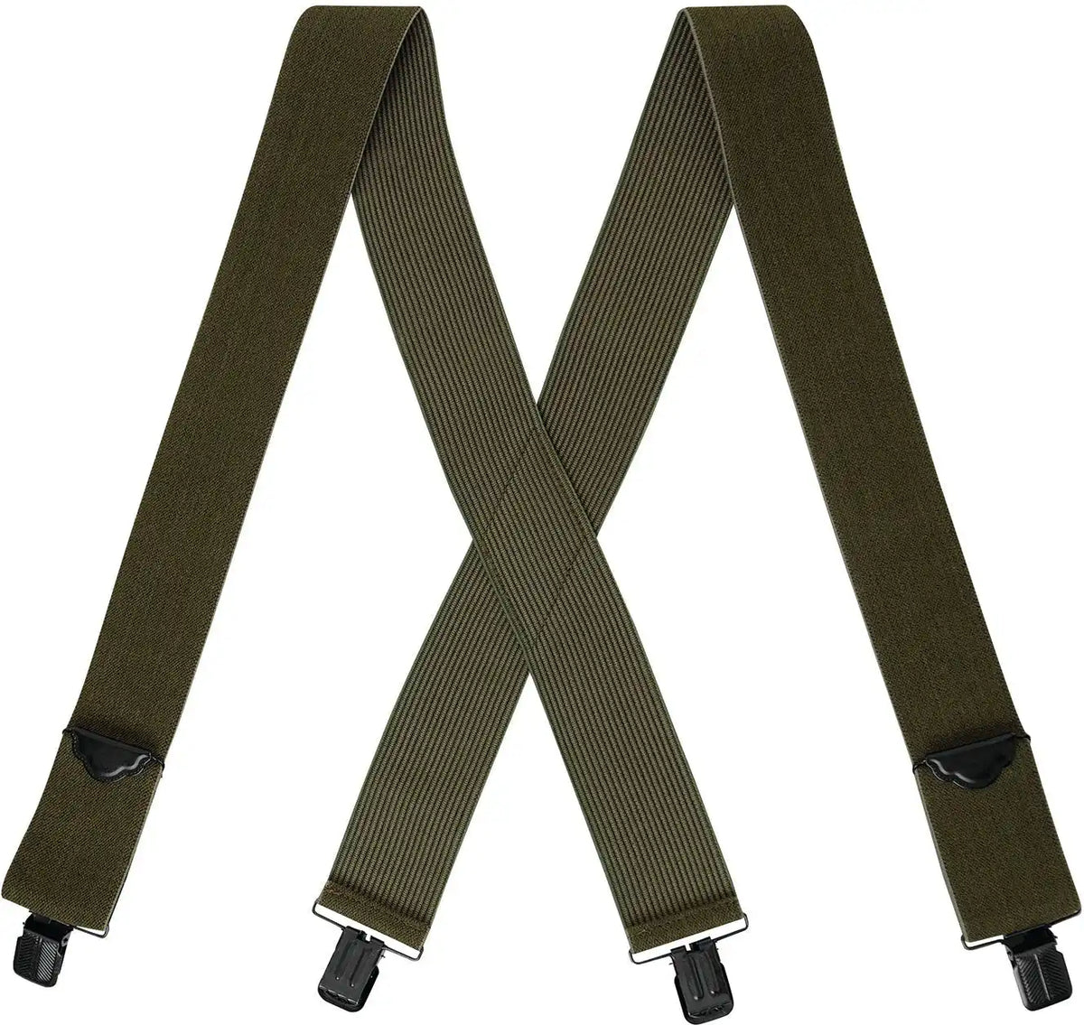 Rothco Adjustable Elastic x Back Pant Suspenders