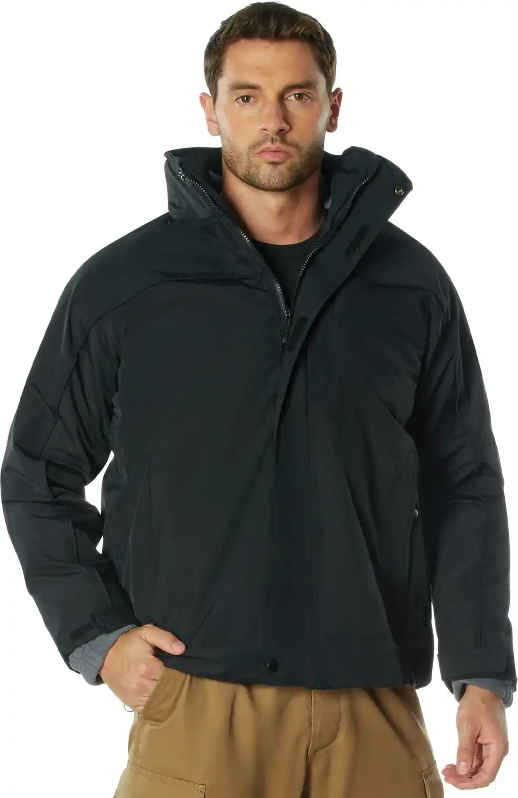 Rothco All Weather 3 in 1 Jacket Black / s