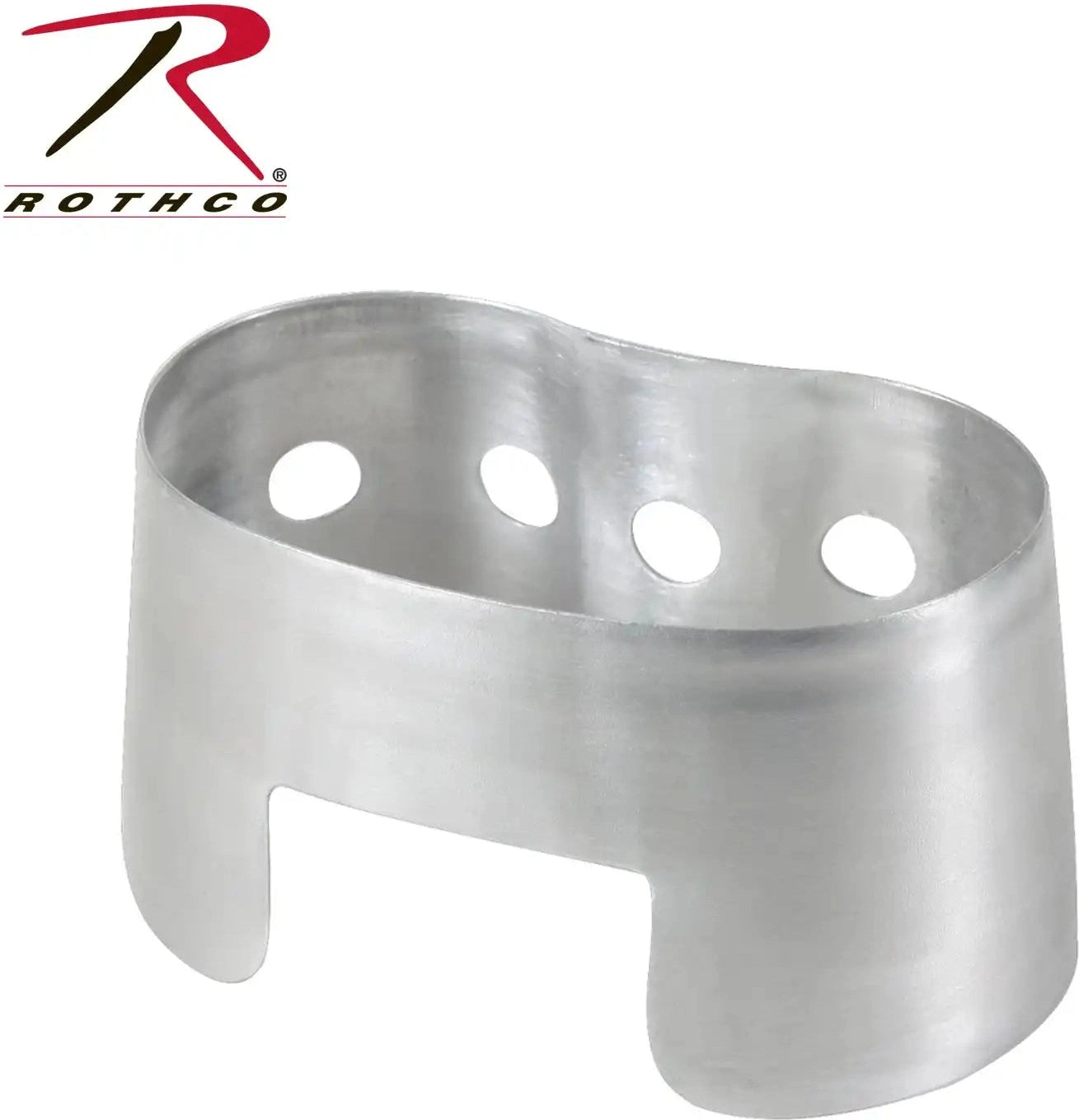 Rothco Aluminum Canteen Cup Stove and Stand Silver / Fits Item #512