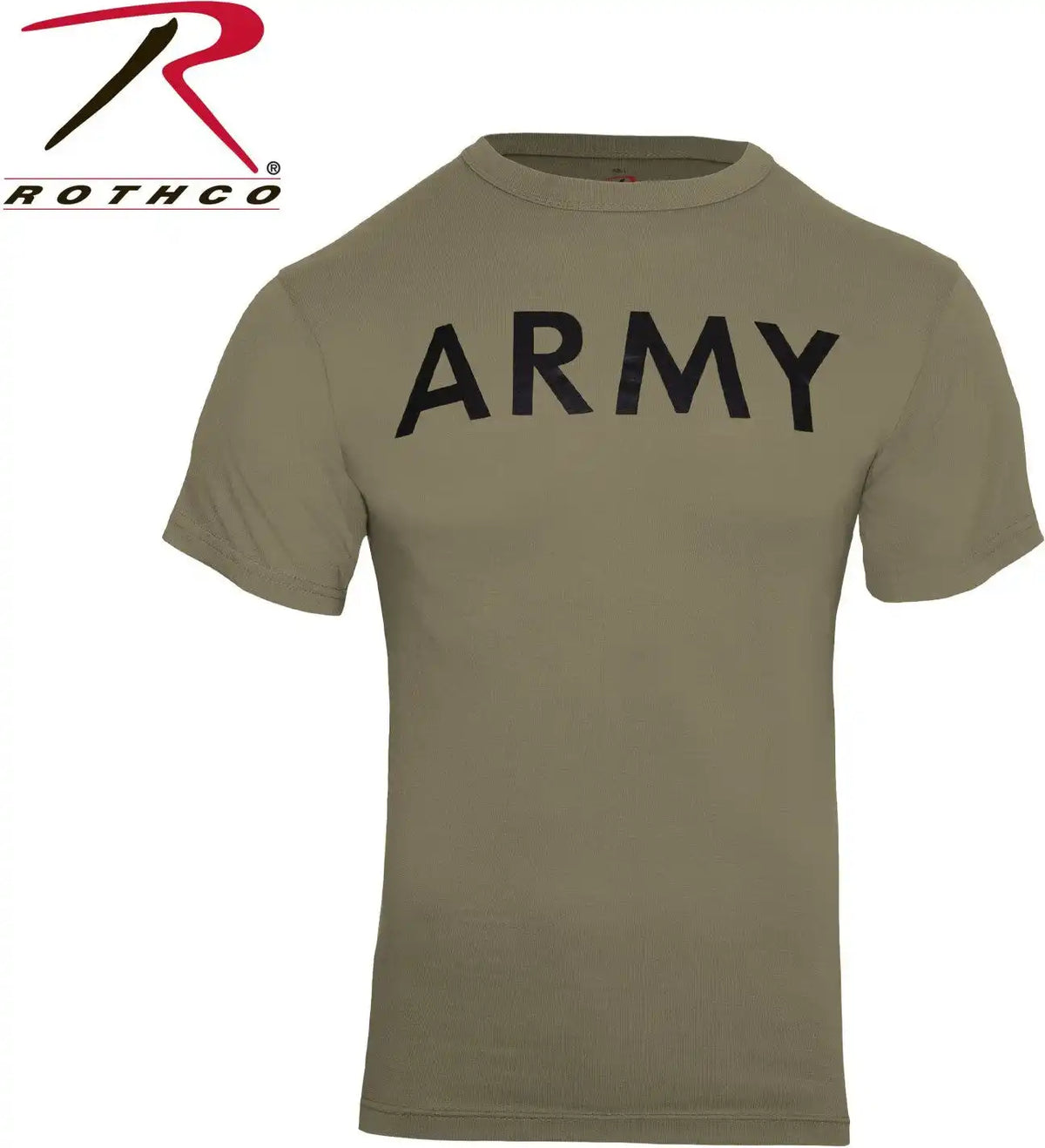 Rothco Ar 670 1 Coyote Brown Army Physical Training t Shirt