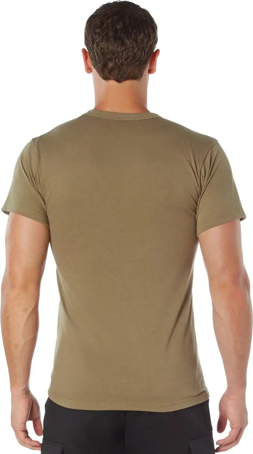 Rothco Ar 670 1 Coyote Brown Army Physical Training t Shirt