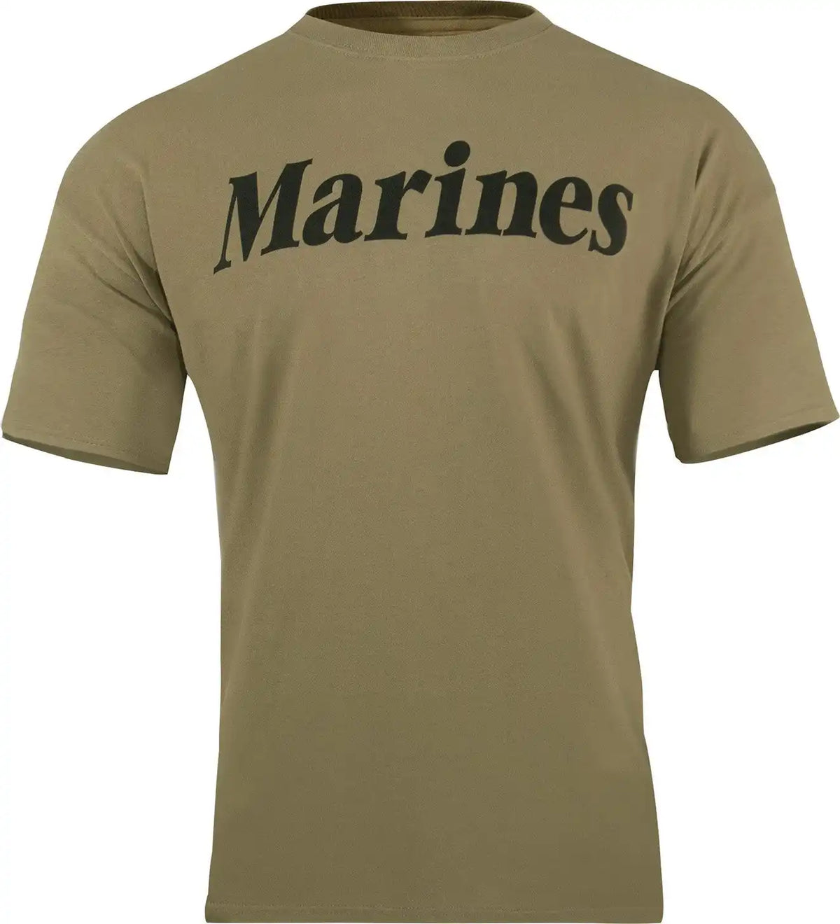 Rothco Ar 670 1 Coyote Brown Marines Physical Training t Shirt