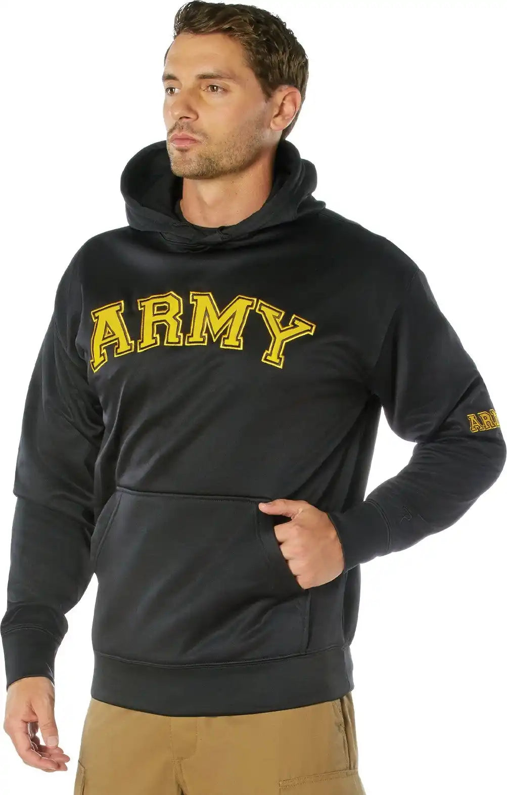 Rothco Army Pullover Hoodie - Black - s