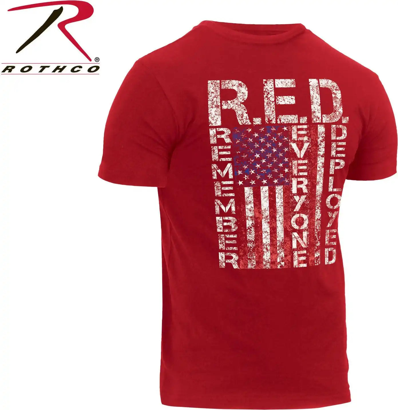 Rothco Athletic Fit R.e.d. (remember Everyone Deployed) t Shirt