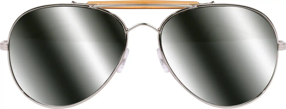 Rothco Aviator Air Force Style Sunglasses Mirror / Military Printed Case & Box