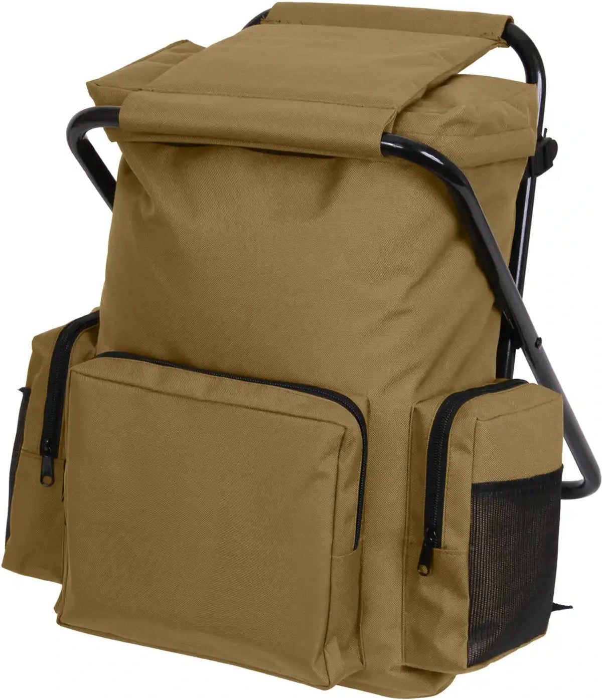 Rothco Backpack and Stool Combo Pack Coyote Brown