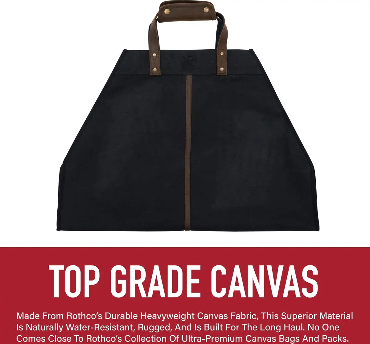 Rothco Backwoods Waxed Canvas Log Carrier