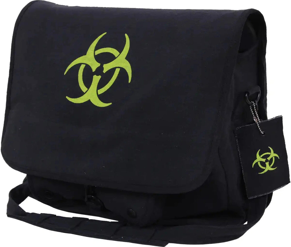 Rothco Bio Hazard Vintage Canvas Messenger Bag