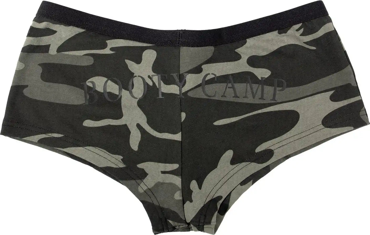 Rothco Black Camo ?Booty Camp’ Booty Shorts / Bottom / 2xl