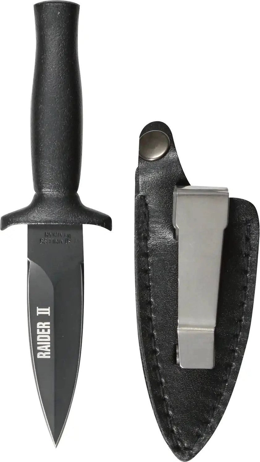 Rothco Black Raider Ii Boot Knife