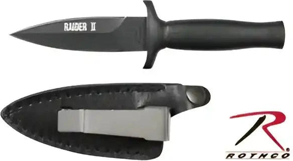 Rothco Black Raider Ii Boot Knife