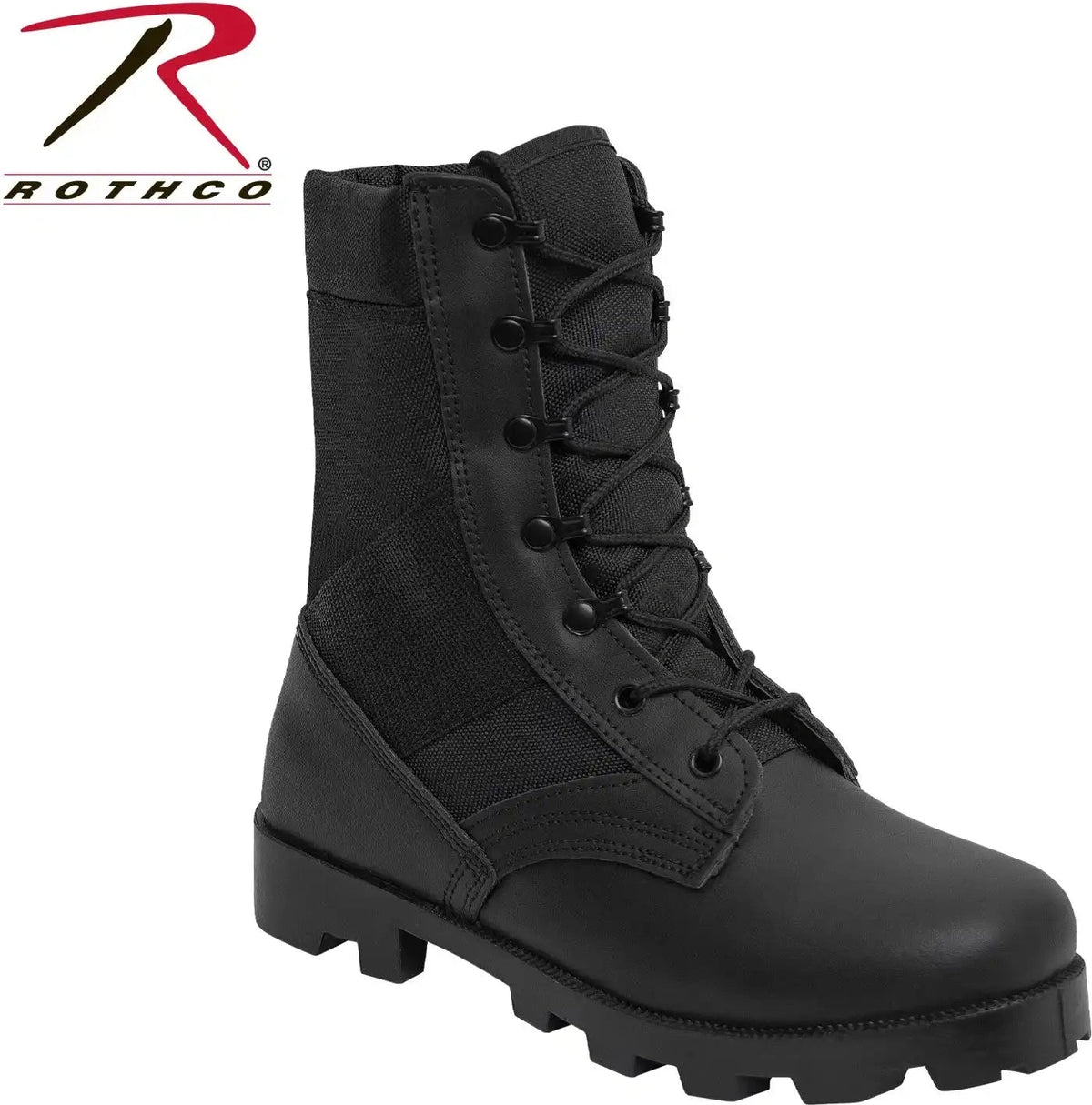 Rothco Black Speedlace Jungle Boots 9 Inch / 13 / Regular